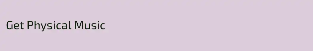 Get Physical Music